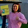 Happy Right of Way driving student