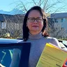 Happy Right of Way driving student
